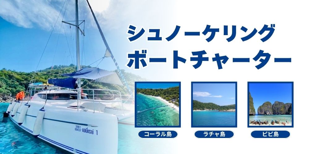 シュノーケリング ボートチャーター