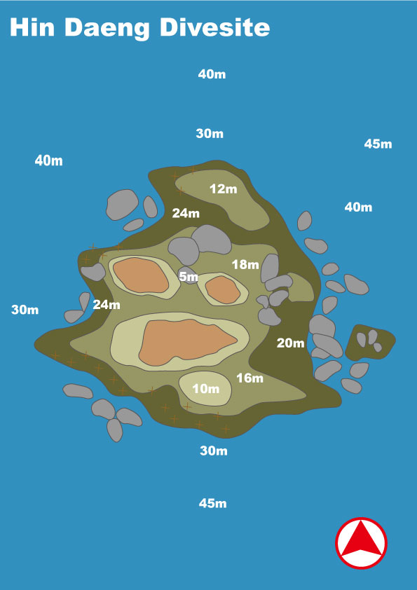 Image / Phuket Dive Point Map / Hin Daeng (for PC)