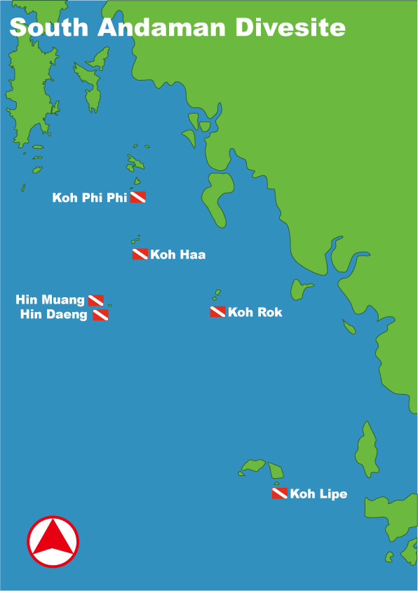 Image / Phuket Diving Points Map / Phuket Map (Desktop)
