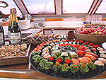Coral Island / Sushi + Sparkling Wine
